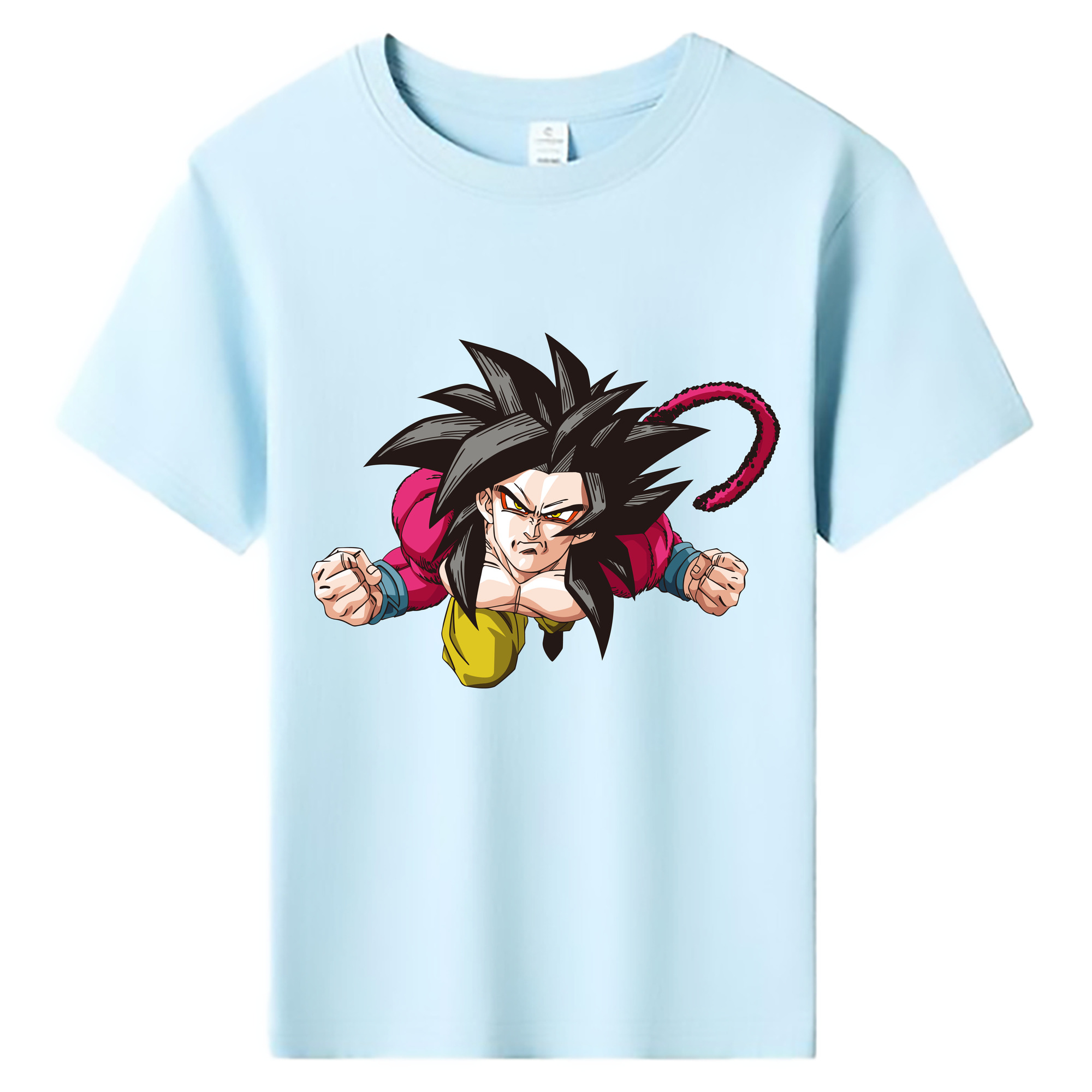 （画像用） ドラゴンボール 孫悟空（そん ごくう）Son Goku カカロット DRAGON BALL Kakarotto 綿100％キッズTシャツ（フロントプリント）